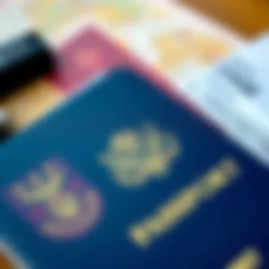 Understanding Your Passport and Visa Close-up of a passport and visa stamps