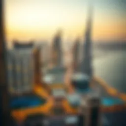 Dubai skyline showcasing luxury real estate