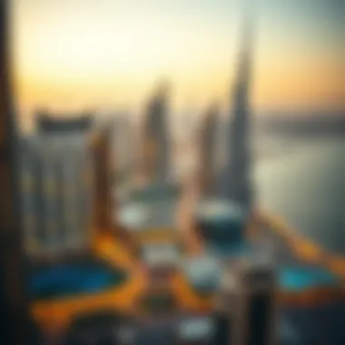 Dubai skyline showcasing luxury real estate