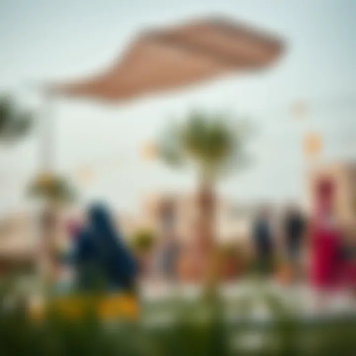 Community lifestyle offerings at Madar Aljada