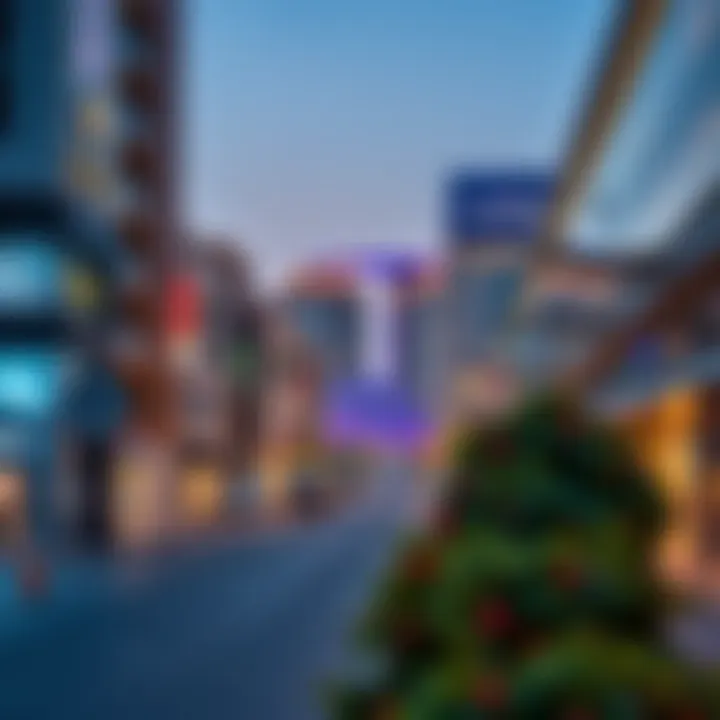 Commercial District of Madinat Zayed Modern commercial district representing investment opportunities in Madinat Zayed