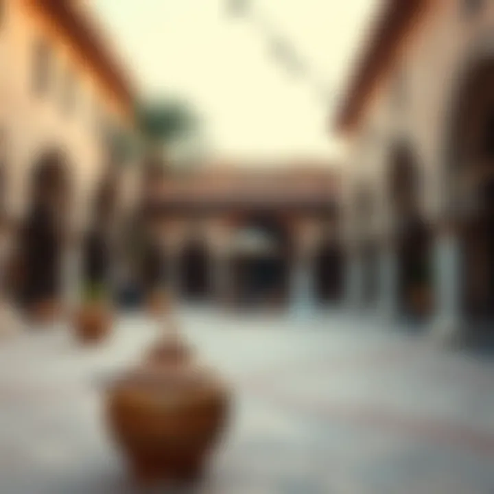 Cultural Heritage of Madinat Zayed Cultural heritage site in Madinat Zayed illustrating traditional architecture
