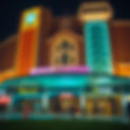 Exterior view of Manar Mall Cinema showcasing its architectural design