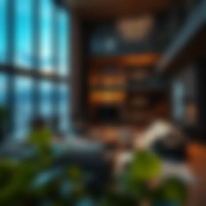 Marina Residence Layout Detailed layout of Marina Residence showcasing various living spaces