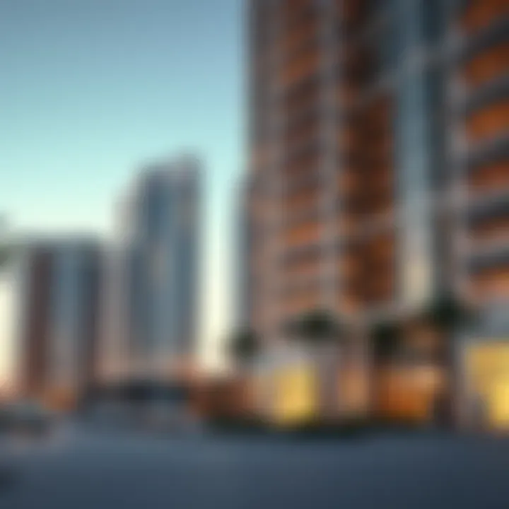 Innovative Architectural Concepts of District One Architectural renderings highlighting innovative designs in District One