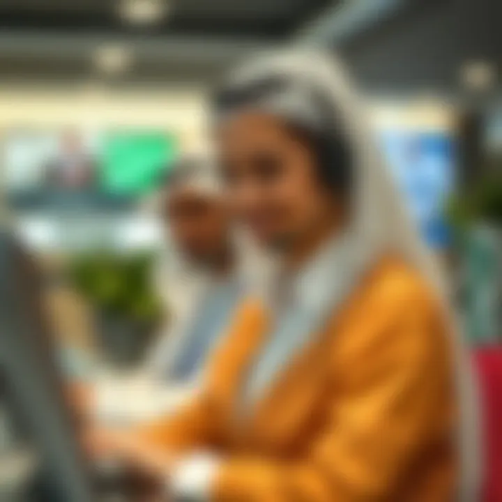 Dedicated Customer Support for DEWA Services Customer support assisting with DEWA inquiries