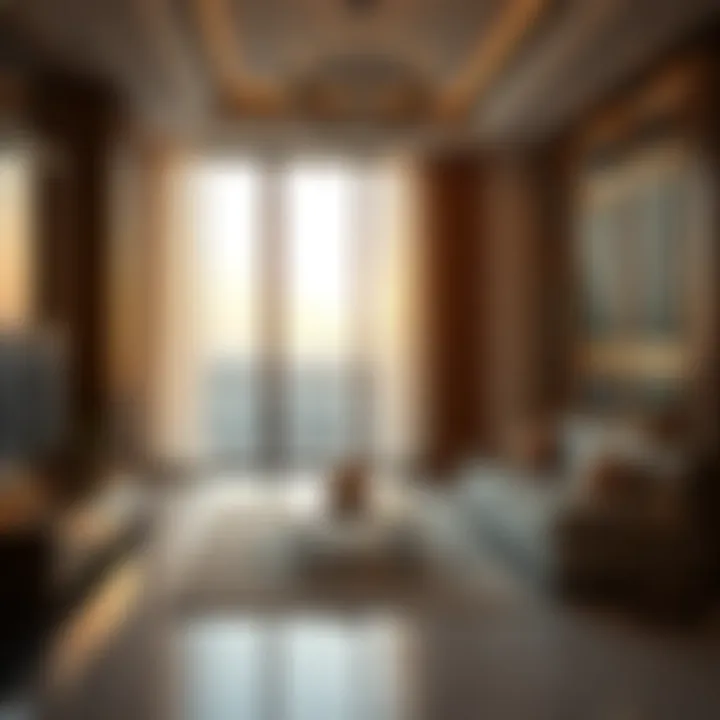 A luxurious apartment interior representing investment potential
