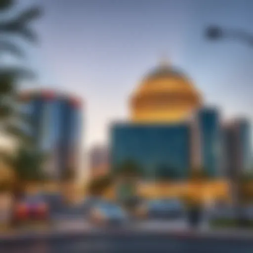 Illustration of UAE banks and savings options