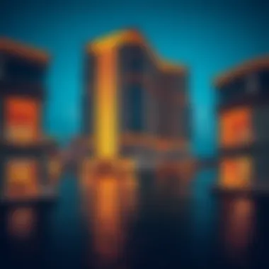 Exquisite architectural design of Palace Residences