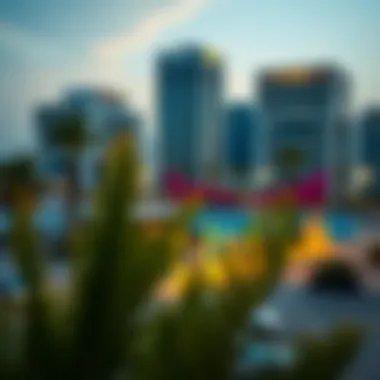 Graphs and charts depicting real estate trends in Palm View
