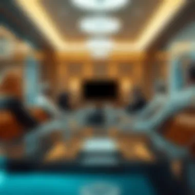 Regulatory meeting discussing taxi app policies and frameworks