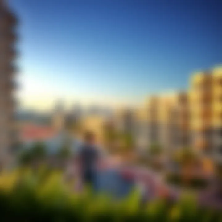 The Prime Location Surrounding The Fold Dubai Vibrant neighborhood surrounding The Fold Dubai highlighting its prime location