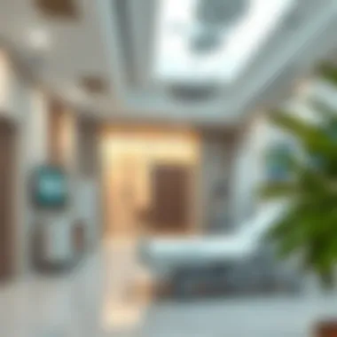 Healthcare Facilities in Dubai A healthcare facility in Dubai highlighting modern amenities