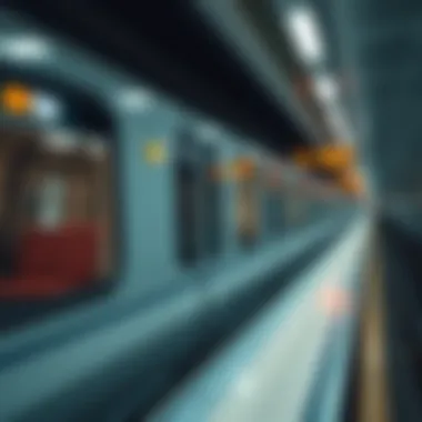 Dubai Metro Transportation Public transportation system in Dubai with a metro train